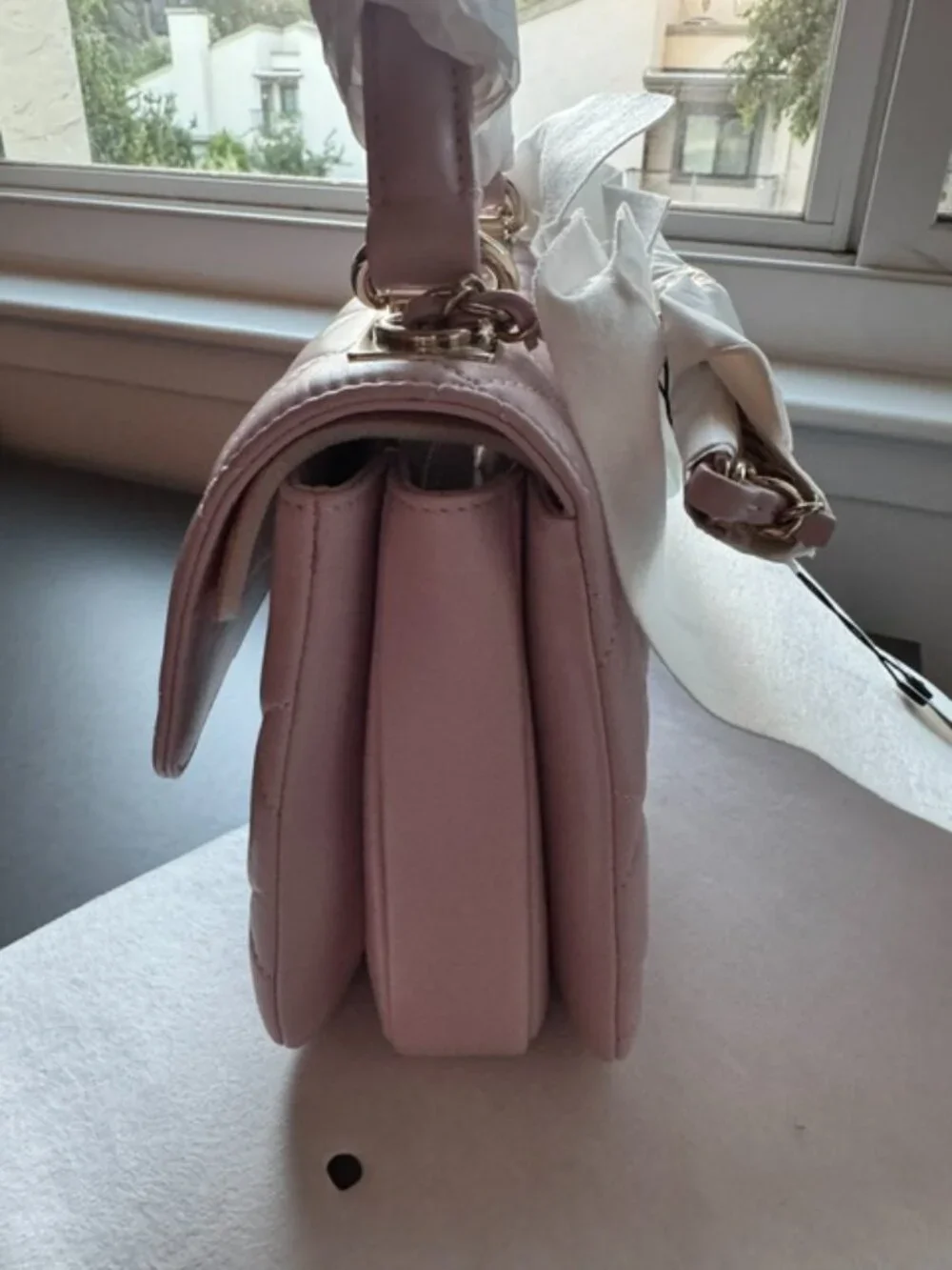 Chanel 21S Small Light Pink Lambskin Quilted Trendy CC LGHW New in Box